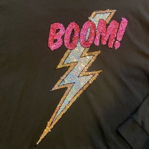 Pink bling boom sweatshirt #MakeAnOffer
